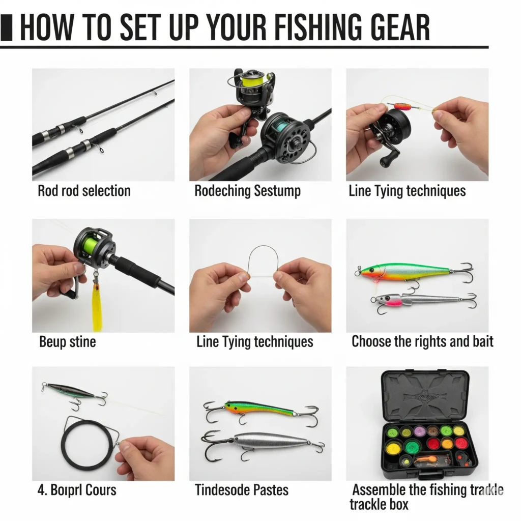 How to Set Up Your Fishing Gear: Rod, Reel & Line Setup Guide for Beginners