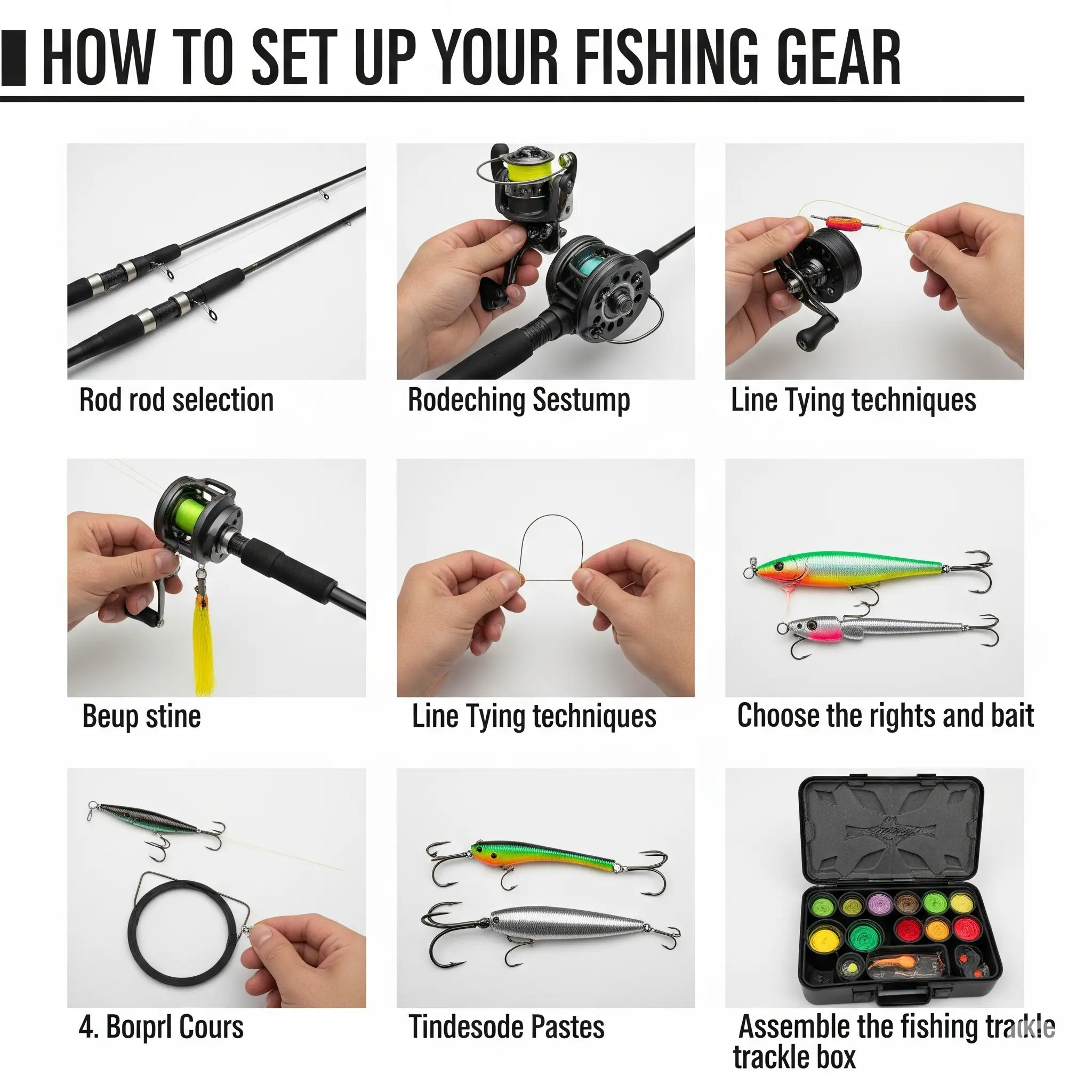 How to Set Up Your Fishing Gear: Rod, Reel & Line Setup Guide for Beginners