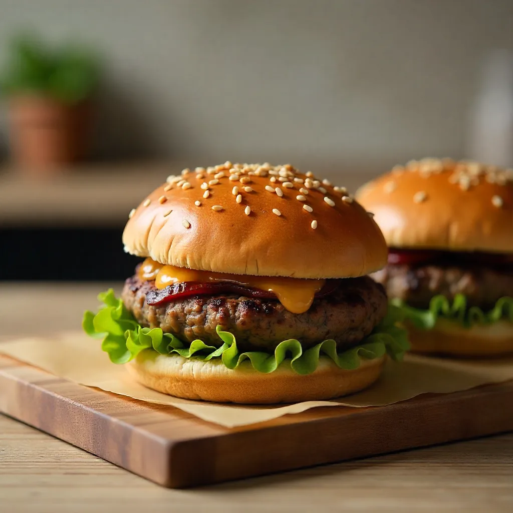 Grilled Portobello Mushroom Burgers