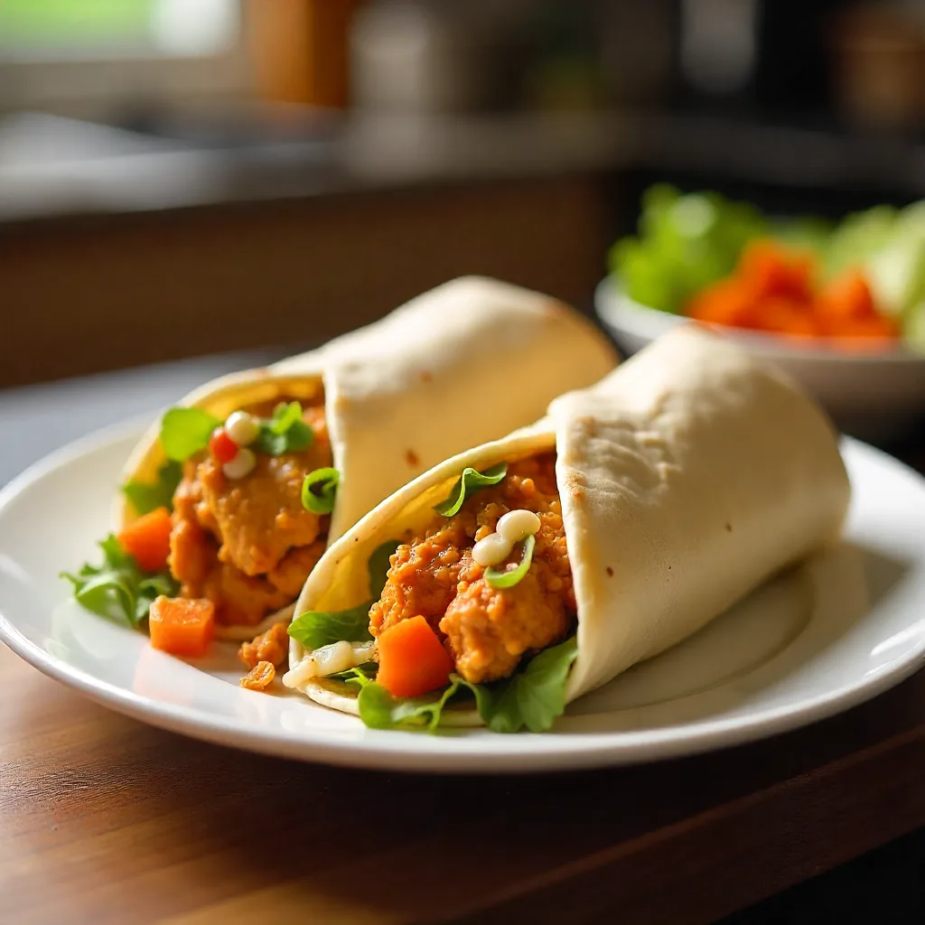 Buffalo Chicken Wraps