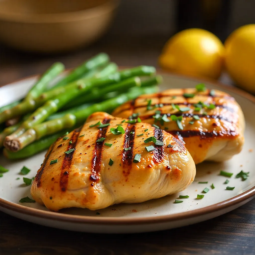Grilled Lemon Herb Chicken