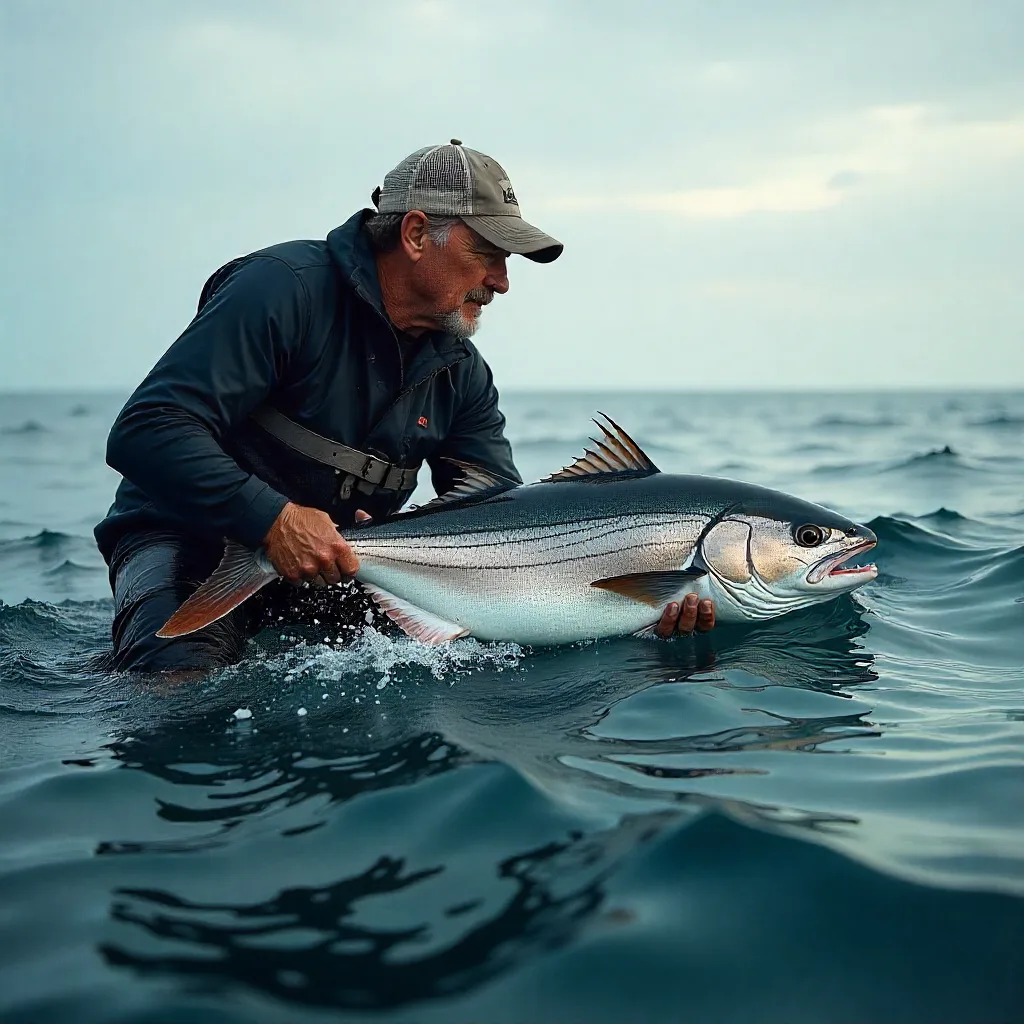 Big Game Fishing: The Ultimate 2025 Beginner’s Guide for Adventure Anglers 4 Offshore fishing boat trolling for big game fish on a sunny, calm ocean