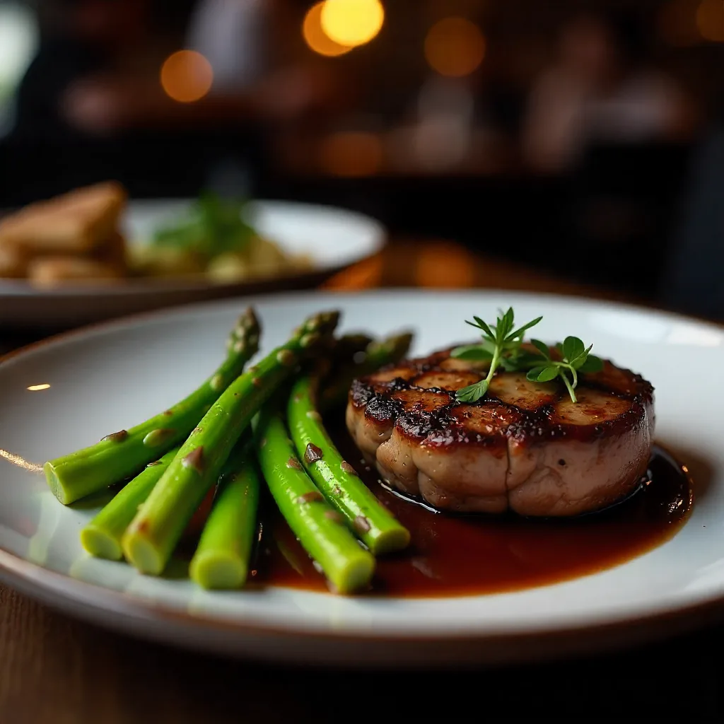 Balsamic Glazed Grilled Asparagus