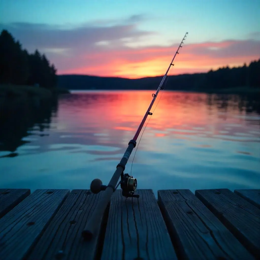 Best fishing rods for beginners in 2025 on lake shore