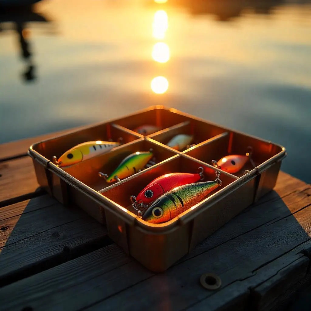 Artificial fishing lures for freshwater fish