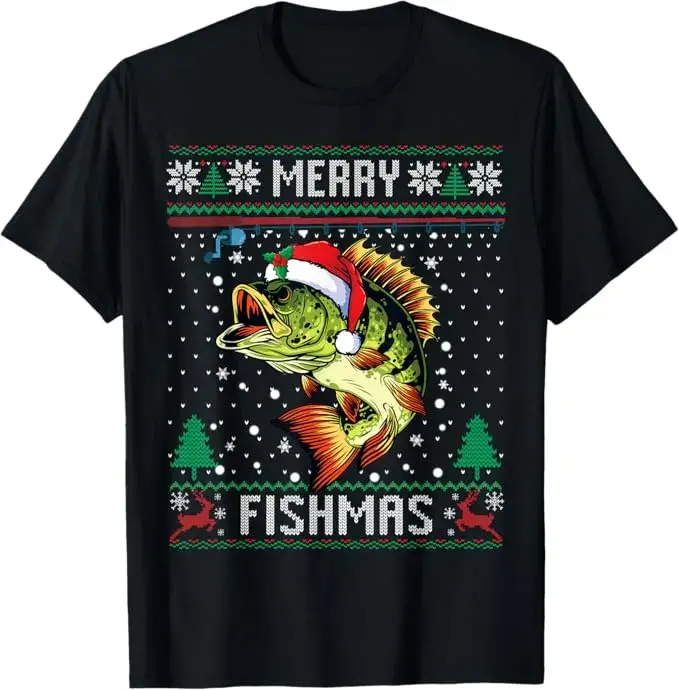 Merry Fishmas" Christmas Ornament: The Perfect Gift for Fishermen This Holiday Season 2 fishing christmas ornament gift idea