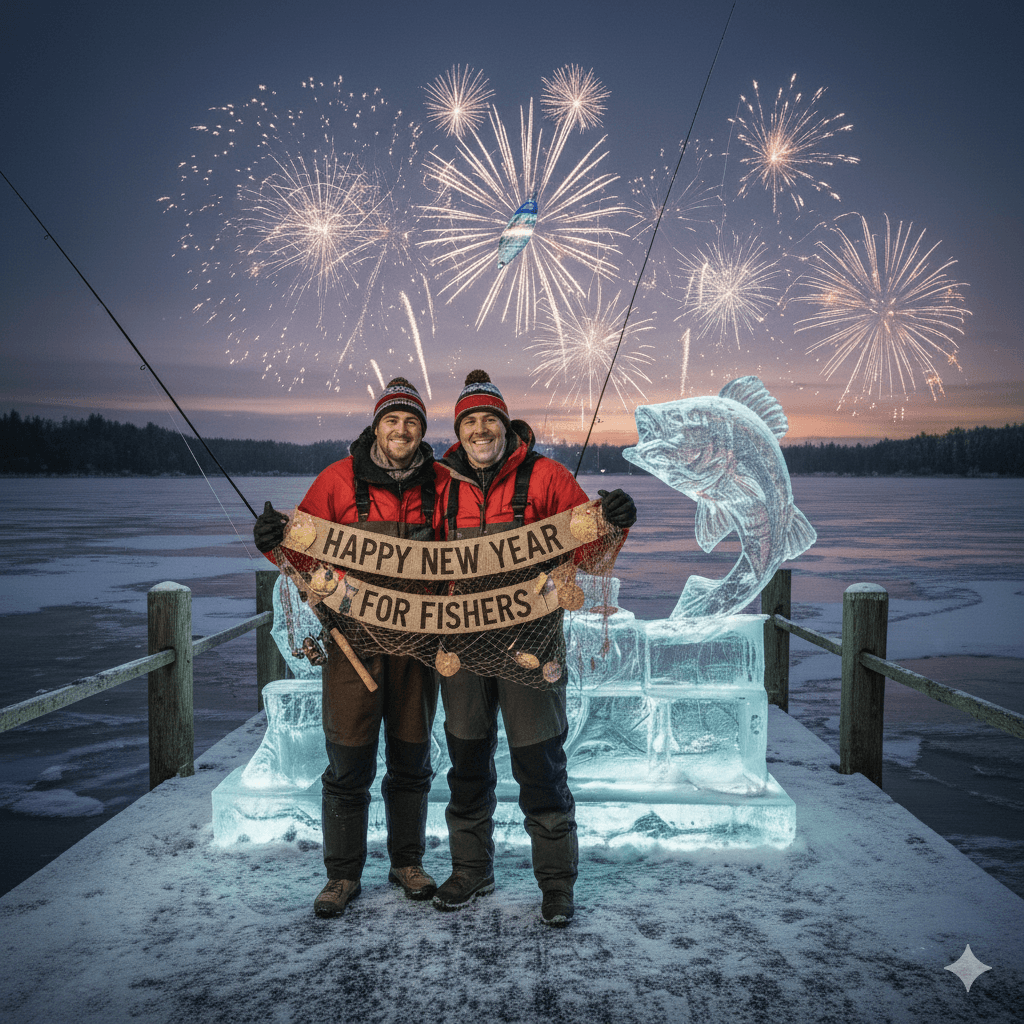 Happy New Year Fishing