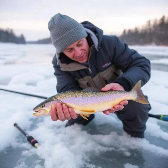 hard water fishing gear