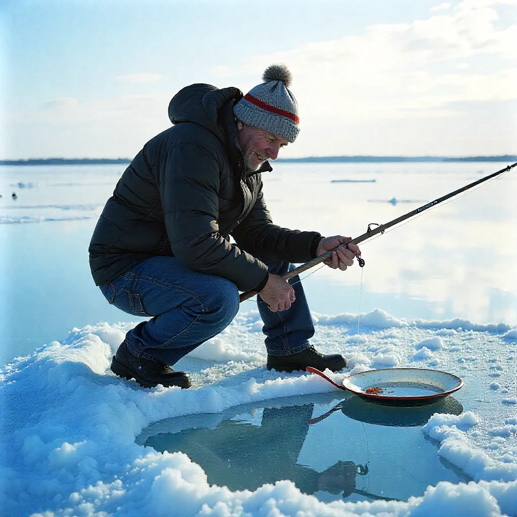 Ohio ice fishing spots