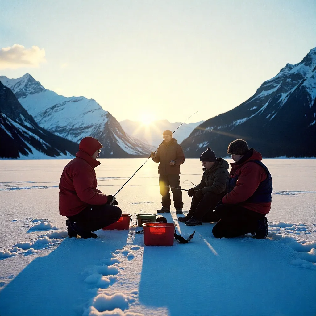 Best Time for Ice Fishing in Alaska