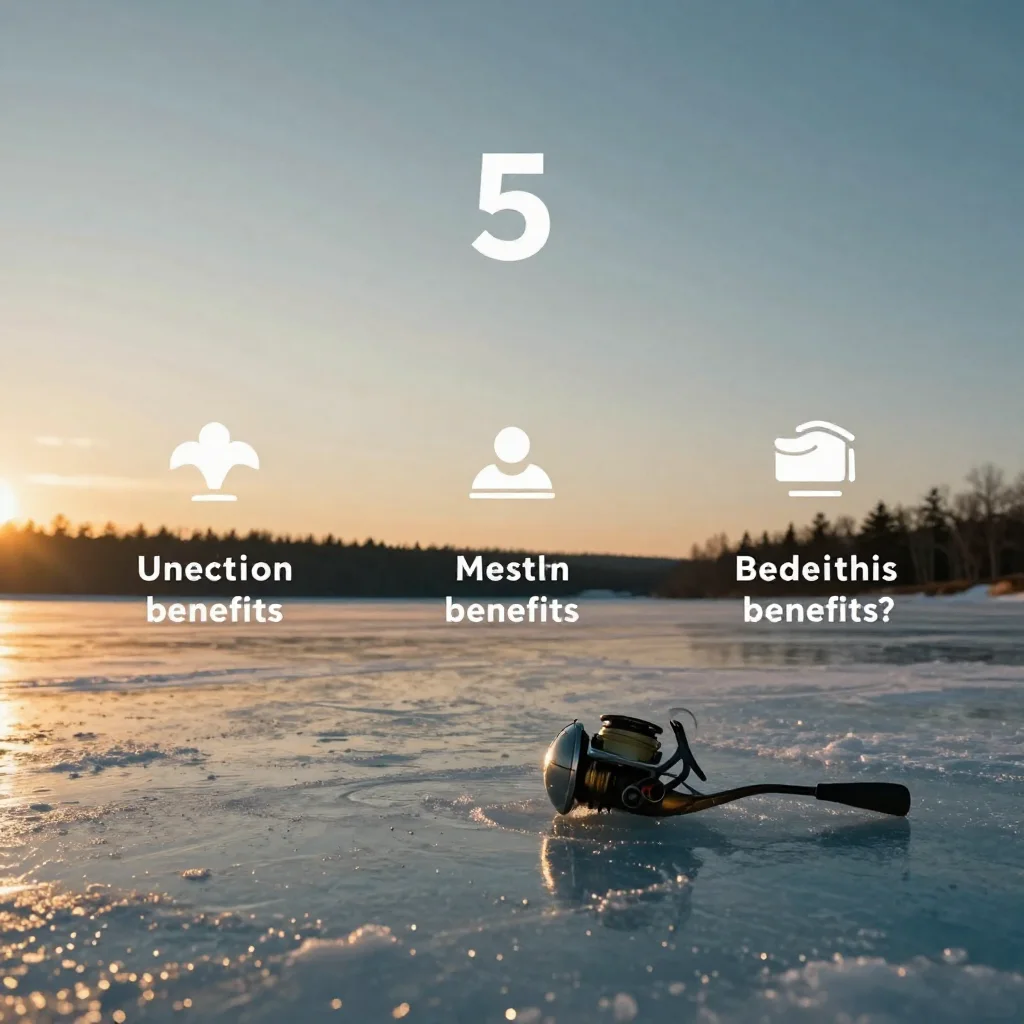 ice fishing health benefit