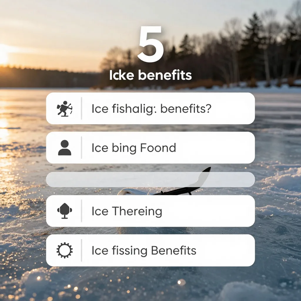 ice fishing exercise benefits