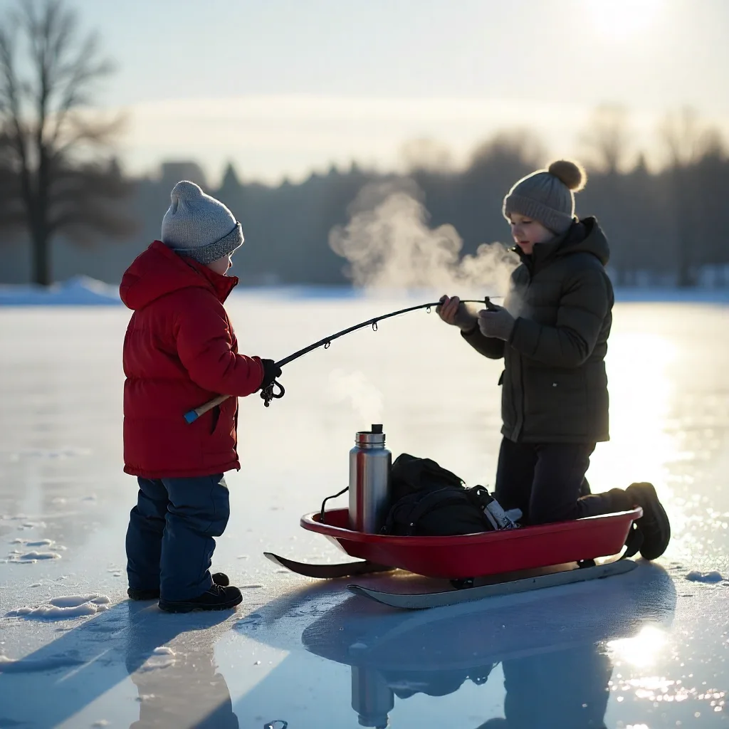 ice fishing techniques beginners