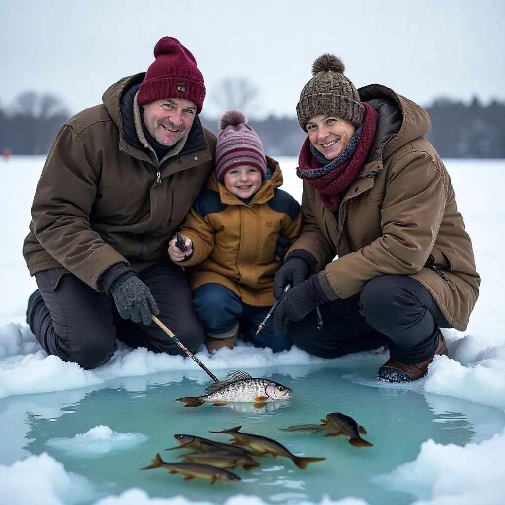 panfish ice fishing techniques