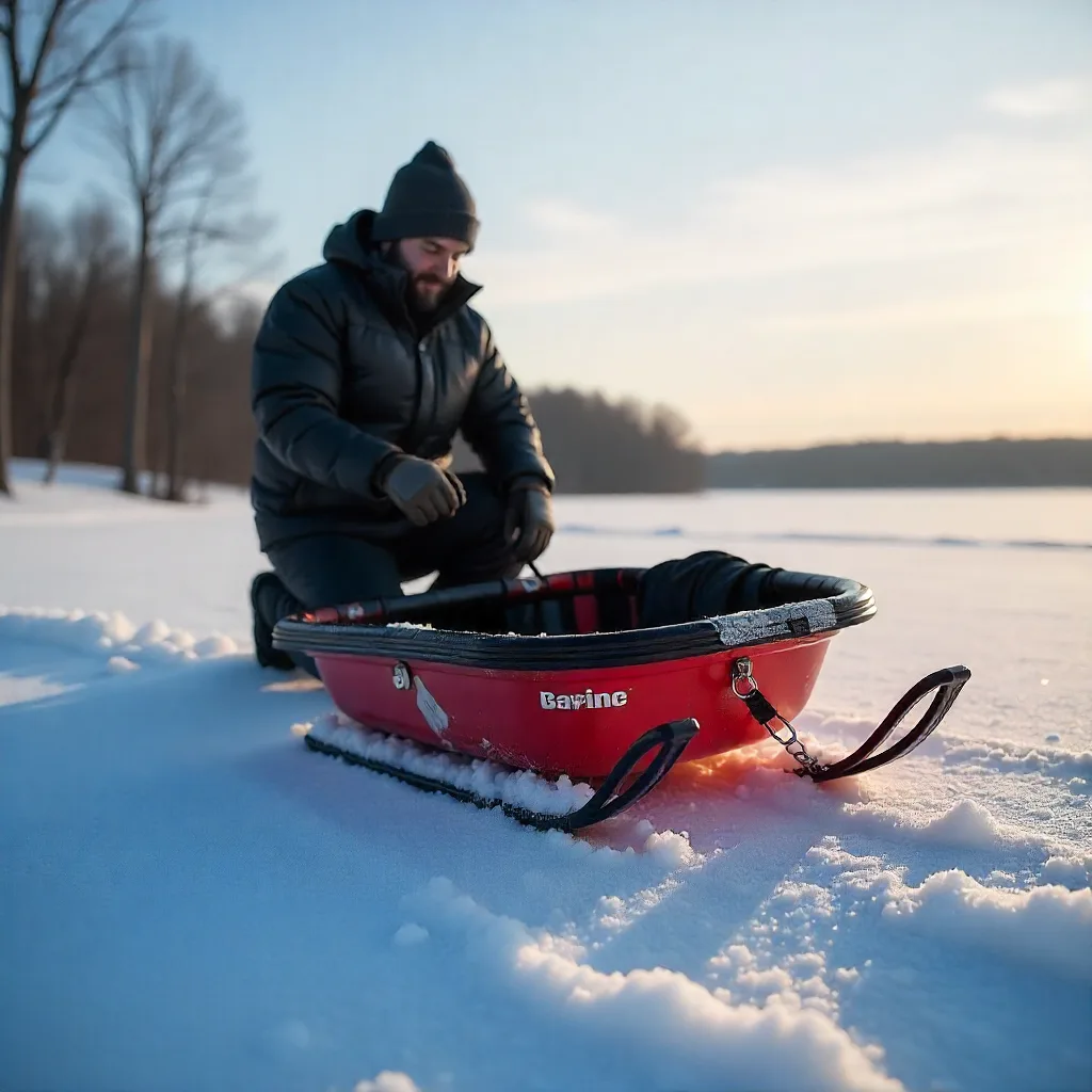The Best Ice Fishing Sled: Complete Guide to Gear Transport in 2026 1 ice fishing sled