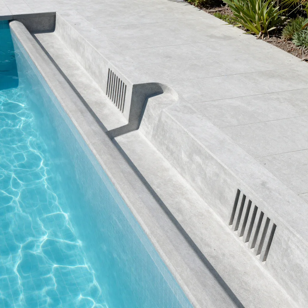 Pool and weir fish ladder design with resting areas